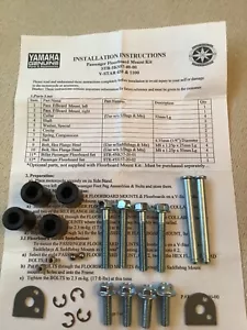 NOS Yamaha Passenger Floorboard Mount Kit STR-5KS57-40-00 - Picture 1 of 3