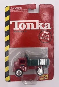 Tonka Muldenkipper rot/grün Druckguss Metall Serie 1 - 50th Anniversary 1998 - Bild 1 von 9