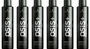 6 PK Schwarzkopf Hairspray Osis Session Label Smooth Strong Professional 9 oz - Picture 1 of 5