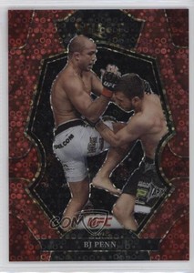 2023 Panini Select UFC Premier Level H2 Red Disco Prizm /99 BJ Penn #145