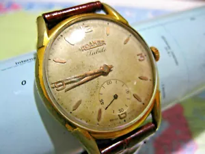 OROLOGIO WATCH ROAMER JUBILE' AL MOMENTO NON FUNZIONANTE DA SISTEMARE - Imagen 1 de 12