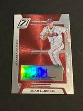 2005 Donruss Zenith Adam LaRoche "Roach" Z-Graphs Auto /250  #ZB-8 - BRAVES