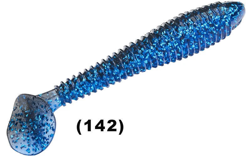 6 Packs Strike King Lures 3.75" Rage Swimmer Swimbait BULK 42ct Blue Bug