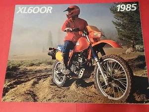 1985 Honda XL600 R - Motorcycle Sales Brochure - Literature - Picture 1 of 2