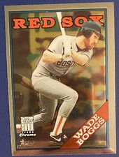 2001 Topps Chrome Through the Years Reprints #38 Wade Boggs '88 Red Sox