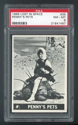 1966 Lost In Space #35 Penny's Pets PSA 8 NM-MT #21841467 - Image 1 of 2