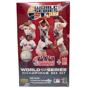 Boston Red Sox 2007 Upper Deck Serie Mundial Caja Set Tarjetas de Béisbol SELLADAS - Imagen 1 de 4