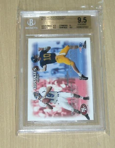 Fleer Skybox Dominion Tom Brady 2000 novato RC #234 BGS 9,5 gema como nuevo - Imagen 1 de 2
