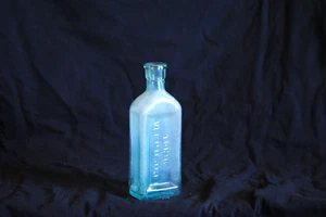vintage antique tonic vermifuge dr. jayne's bottle embossed - Picture 1 of 3