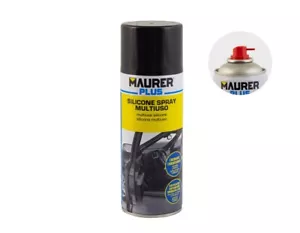 OLIO DI SILICONE SPRAY MULTIUSO LUBRIFICANTE LUCIDANTE PROTETTIVO 400 ML MAURER - Foto 1 di 4