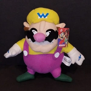 2001/2003 KellyToy Nintendo Super Mario Wario 12" Plush TAGS Vintage Stuffed - Picture 1 of 23