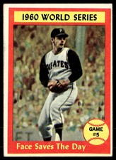 1961 Topps #310 1960 World Series Game #5 - Face Saves The Day WS VGEX-B111R4