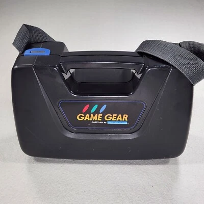 Official Sega Game Gear System Carry-All Carrying Case Asciiware Ascii plastic - Image 1 of 3