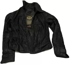 JON BON JOVI HAND SIGNED KENNETH COLE LEATHER JACKET S BNWT VINTAGE Licensed - Bild 1 von 21