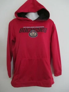 OHIO STATE BUCKEYE HOODIE BRUTUS BUCKEYE LOGO XL (12-14) J. AMERICA SPORTSWEAR - Picture 1 of 5