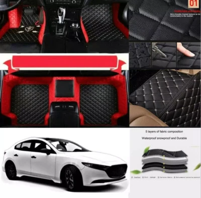 For Chevrolet Malibu right-hand drive waterproof all-weather car floor mat - Image 1 of 4