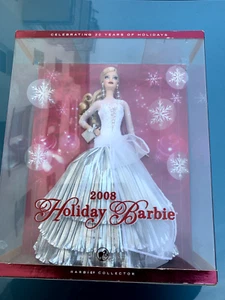 Mattel Puppe Holiday 2008 Christmas Carol" Barbie , Neu - Bild 1 von 1
