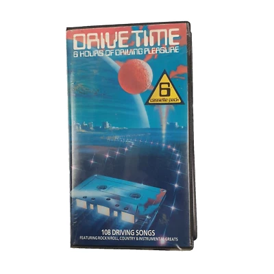 Various - Drive Time - 6 Hours Of Driving Pleasure Cassette Tape x 6 Box Set - Image 1 of 4