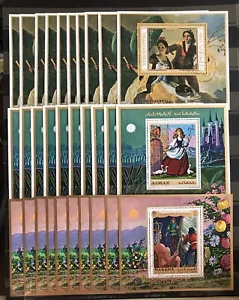 30x Art / Painting/ Tales on stamps - CTO - Z10 - Picture 1 of 1
