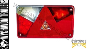 Aspöck Multipoint V Rear Lamp Left Truck Trailer Aspoeck LED - Picture 1 of 11