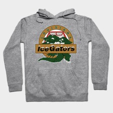 Louisiana IceGators ECHL Hoodie Hooded Sweatshirt Ice Gators Cajundome SPHL