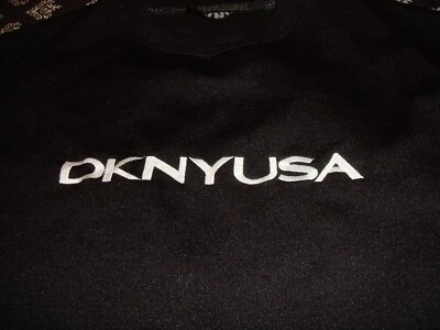 Sudadera vintage DKNY EE. UU. cuello redondo adulto Donna Karan hecha en EE. UU. Jersey Foto 1 de 4