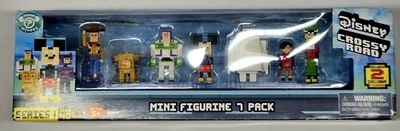Disney Crossy Road SERIE 1 MINI FIGURA PAQUETE DE 7 (2 figuras exclusivas) Foto 1 de 4