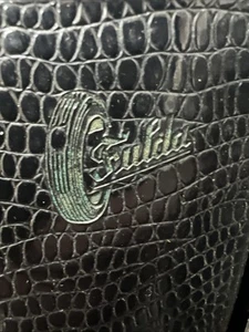 VINTAGE LICENCE WALLET FULDA TIRES TYRES GERMANY MANCAVE MUSCLE CAR - Foto 1 di 4