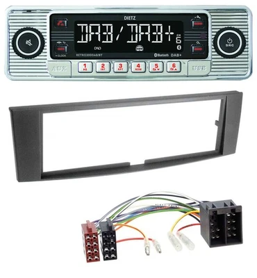 Dietz Bluetooth MP3 DAB USB Autoradio für Renault Laguna II (2005-2008) - Bild 1 von 4