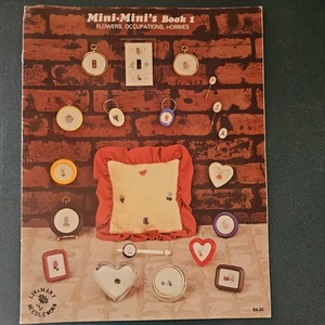 LIN & MARY NEEDLEWORK MINI-MINI'S BOOK 1 CROSS STITCH DESIGNS - Picture 1 of 2