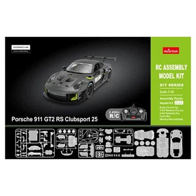 RASTAR 1/18 Porsche 911 GT2 RS Clubsport 25 RC Model Kit Plastica Auto 693075... - Immagine 1 di 3