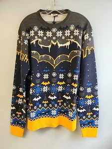Batman Film Fan Ugly Christmas Premium 3D PULLOVER US-Größe Weihnachtsgeschenk - Bild 1 von 8