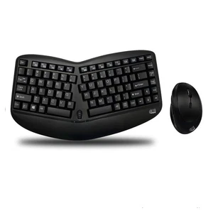 WKB-1150CB Tru-Form Wireless Ergo Mini Keyboard & Mouse Combo, Ergonomic & Co... - Picture 1 of 7