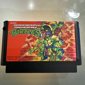 Turtles Nintendo Famicom Konami 1990 Japanische Version RC853 - Bild 1 von 6