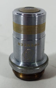 AO American Optical Spencer 45x NA .66 Microscope Objective Lens Cat 1116 - Picture 1 of 5