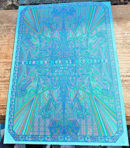 UNKNOWN MORTAL ORCHESTRA EMO'S AUSTIN TX FEB 2016 V RARE NUMBERED GIG POSTER - Picture 1 of 4