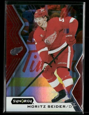 2023-24 Upper Deck Synergy Red Moritz Seider #46 - Image 1 of 2