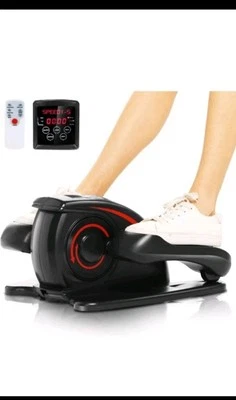 ANCHEER Under Desk Elliptical Machine Pedal Exerciser LCD Display Remote Control - Image 1 of 4