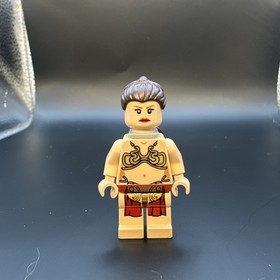 LEGO Star Wars Leia Minifigur 75020 Slave Outfit Jabba Barge 2013 Authentic