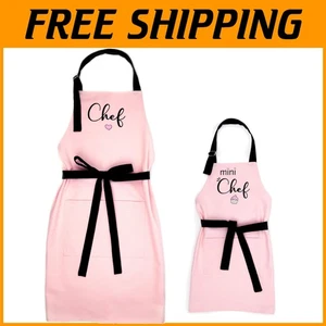 Chef Mini Chef Embroidered Apron Set - Picture 1 of 11