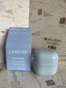 Laneige Water Bank Blue Hyaluronic Cream Moisturizer 20ml BNIB - Picture 1 of 5