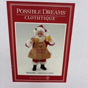 Possible Dreams Santa Christmas Cheer 6010184 Department 56 - Bild 1 von 3
