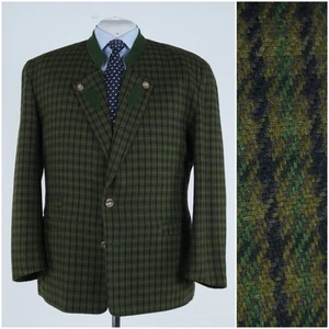 Mens Trachten Loden Sport Coat 48S US Size FRAUNSEE Green Wool Blazer Jacket - Picture 1 of 14