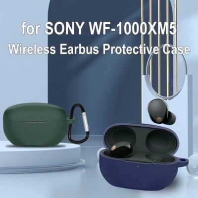 Soft Bluetooth Earphone Protector Headphone Cover for Sony WF-1000XM5 Travel - image 1 of 4
