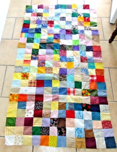 An unfinished quilt top measuring approx. 56 in. x 30 in.  NEW - Picture 1 of 5
