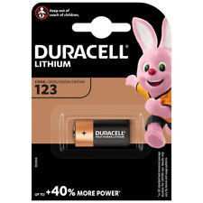 kQ Duracell Batterie Lithium CR123A CR17345 3V 1er Blister