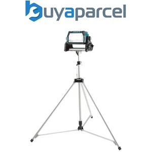 Makita DML811 18v 240v LXT Li-Ion LED Work Light Site Torch & Tripod Stand - Picture 1 of 11