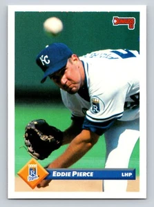 Eddie Pierce 1993 Donruss #147 Kansas City Royals RC - Picture 1 of 2