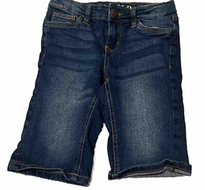V Gold BLUE JEAN Shorts for girls size 10 NWT - Picture 1 of 10