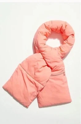 NWT  Free People Movement Penelope Packable Puffer Scarf Pink Retail  $59 - Image 1 of 4